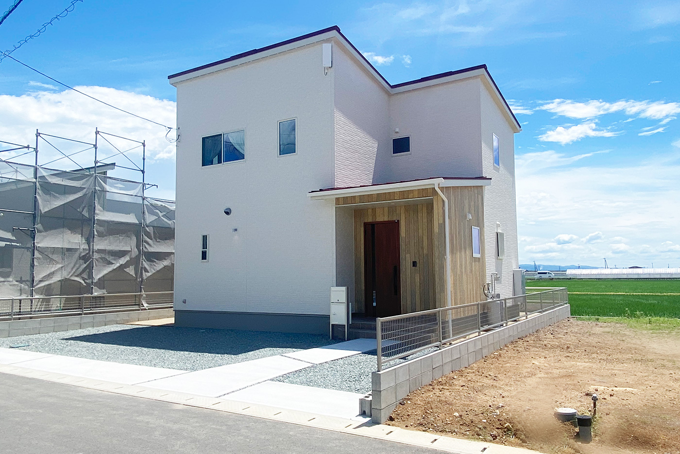 松橋駅南Ⅱ7号地_建売モデル外観img